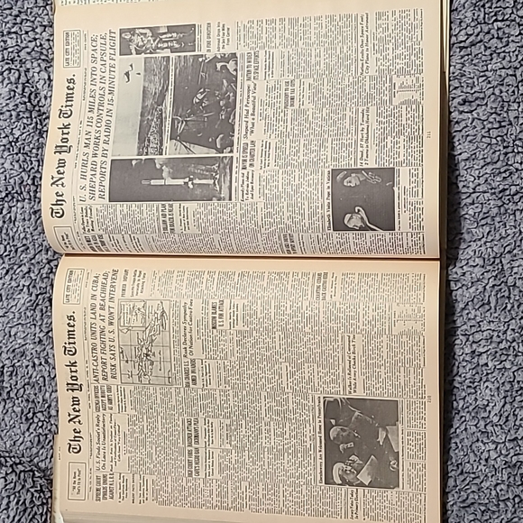 PAGE ONE NEWYORK TIMES - Picture 3 of 7